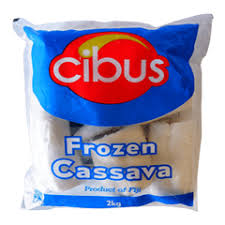 Cibus Frozen White Cassava 2kg