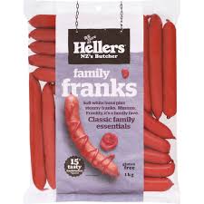 HL Family Franks 1kg Gas Flush
