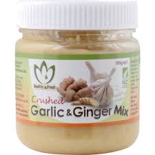 Healthy n Fresh Crushed Mixed Garlic & Ginger 185gr