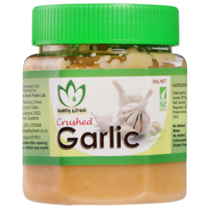 Healthy n Fresh Minced Garlic.380gr