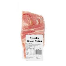Streaky Bacon Strips 500g