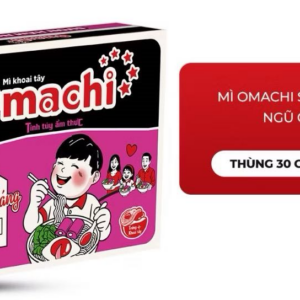 Omachi Instant Noodles Pork Ribs Flavor 80g x 30