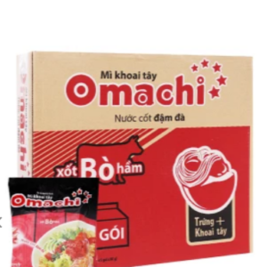 Omachi Instant Noodles with Beef Sauce 80g x 30